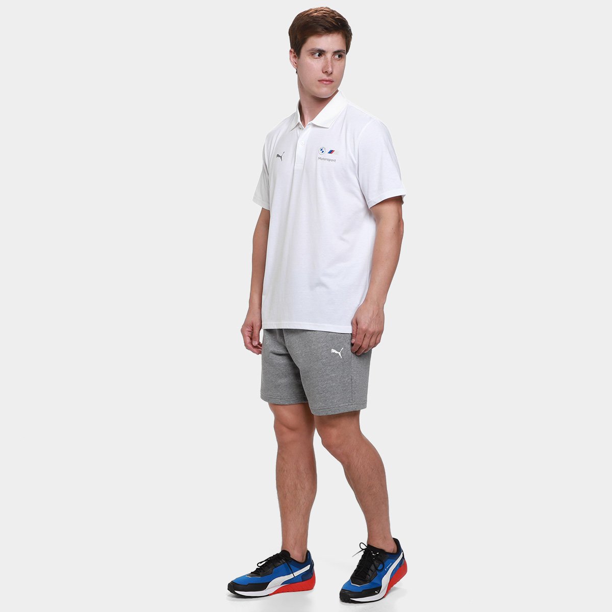 Camisa Polo Puma BMW Mms Ess Masculina - 3