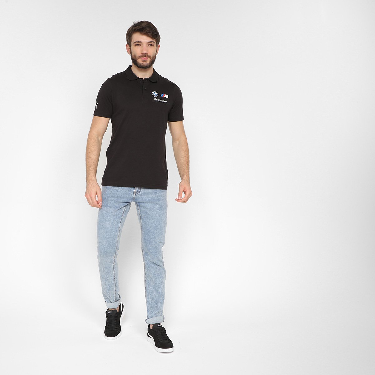 Camisa Polo Puma BMW MMS Masculina - 3
