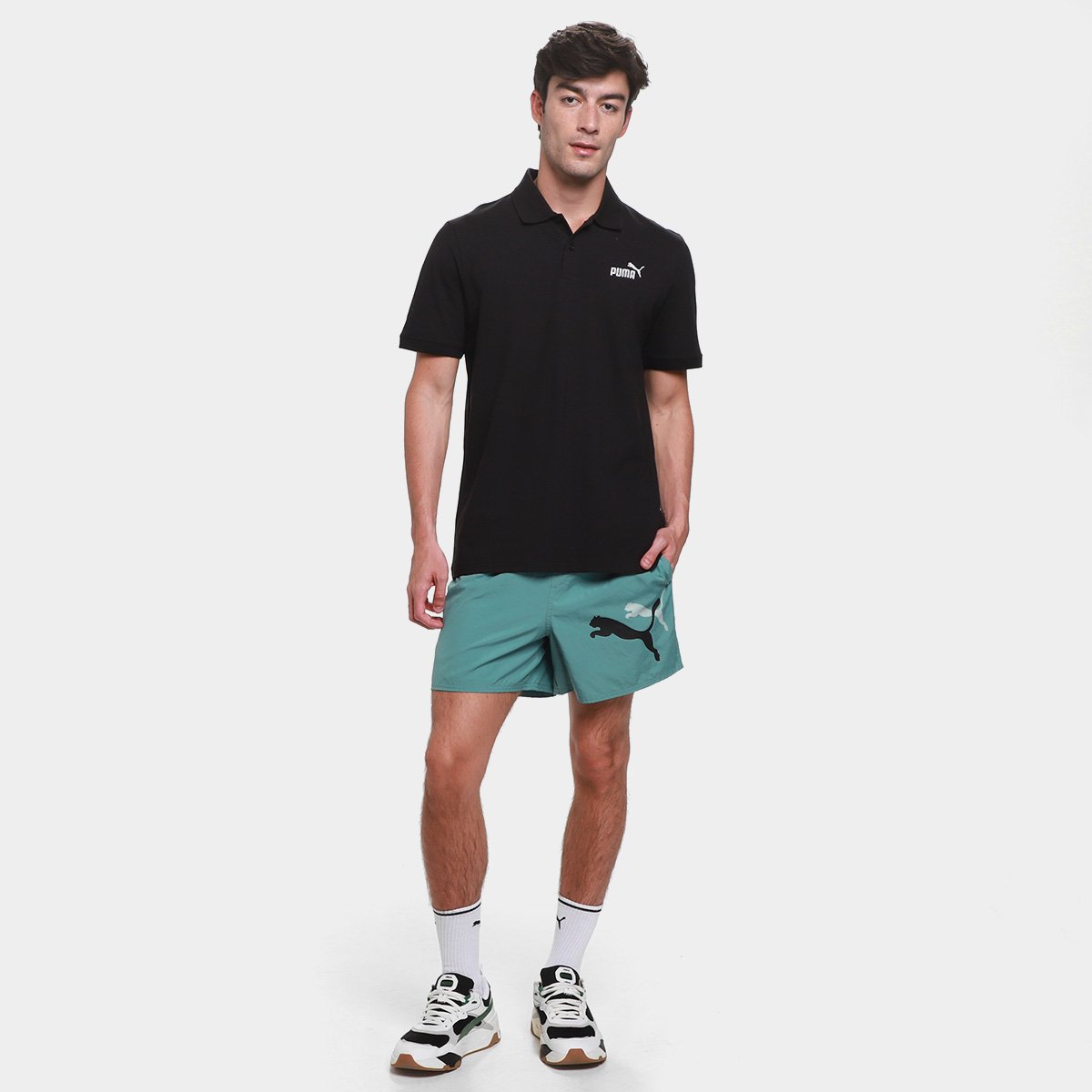 Camisa Polo Puma Ess No. 1 Pique Masculina - 3