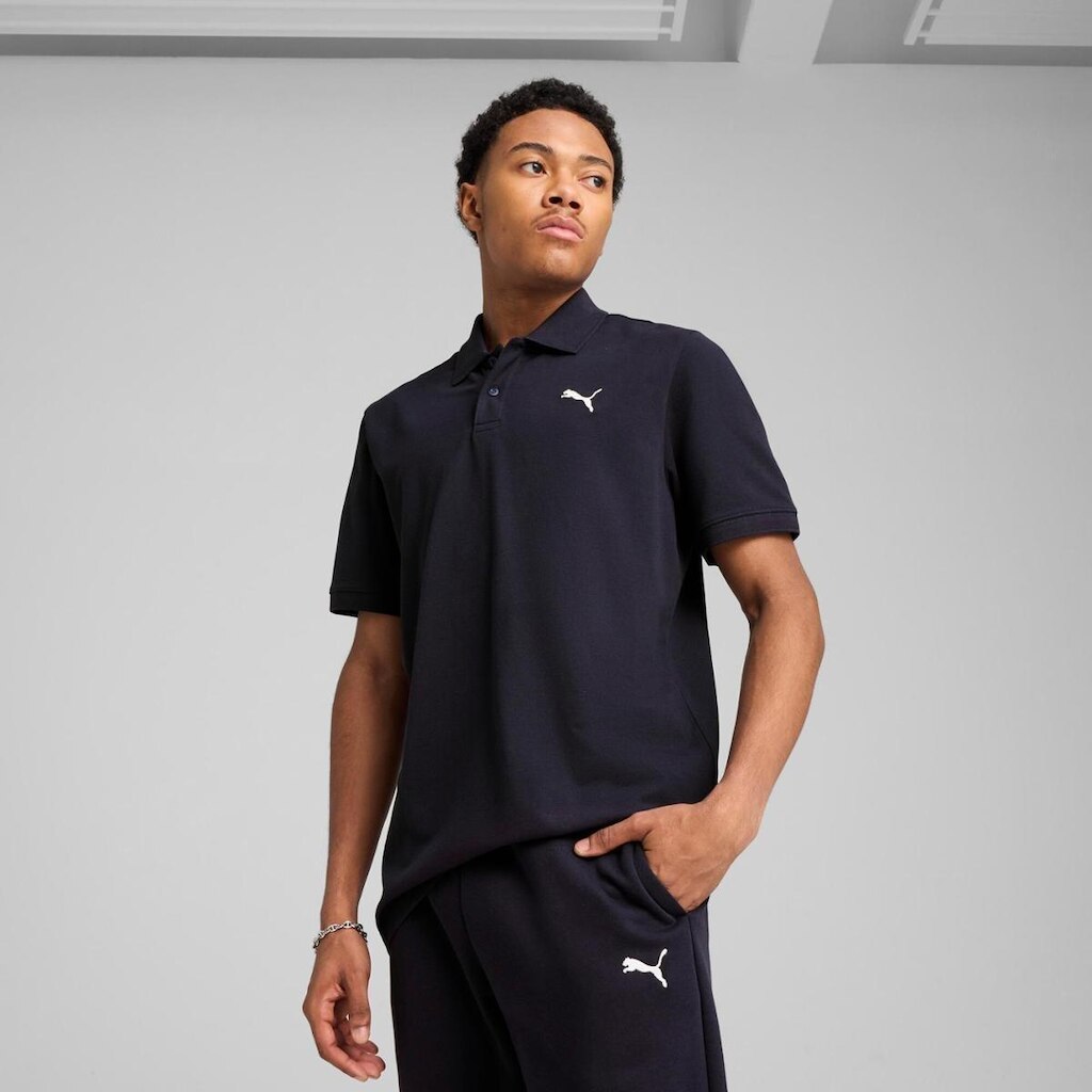 Camisa Polo Puma Essentials Pique Masculina