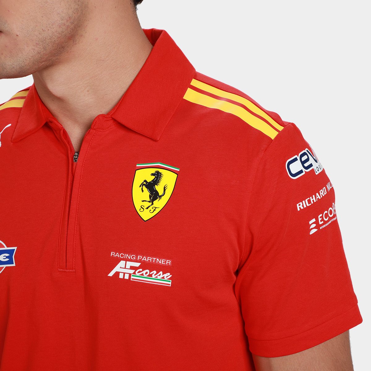 Camisa Polo Puma Ferrari Hypercar - 5