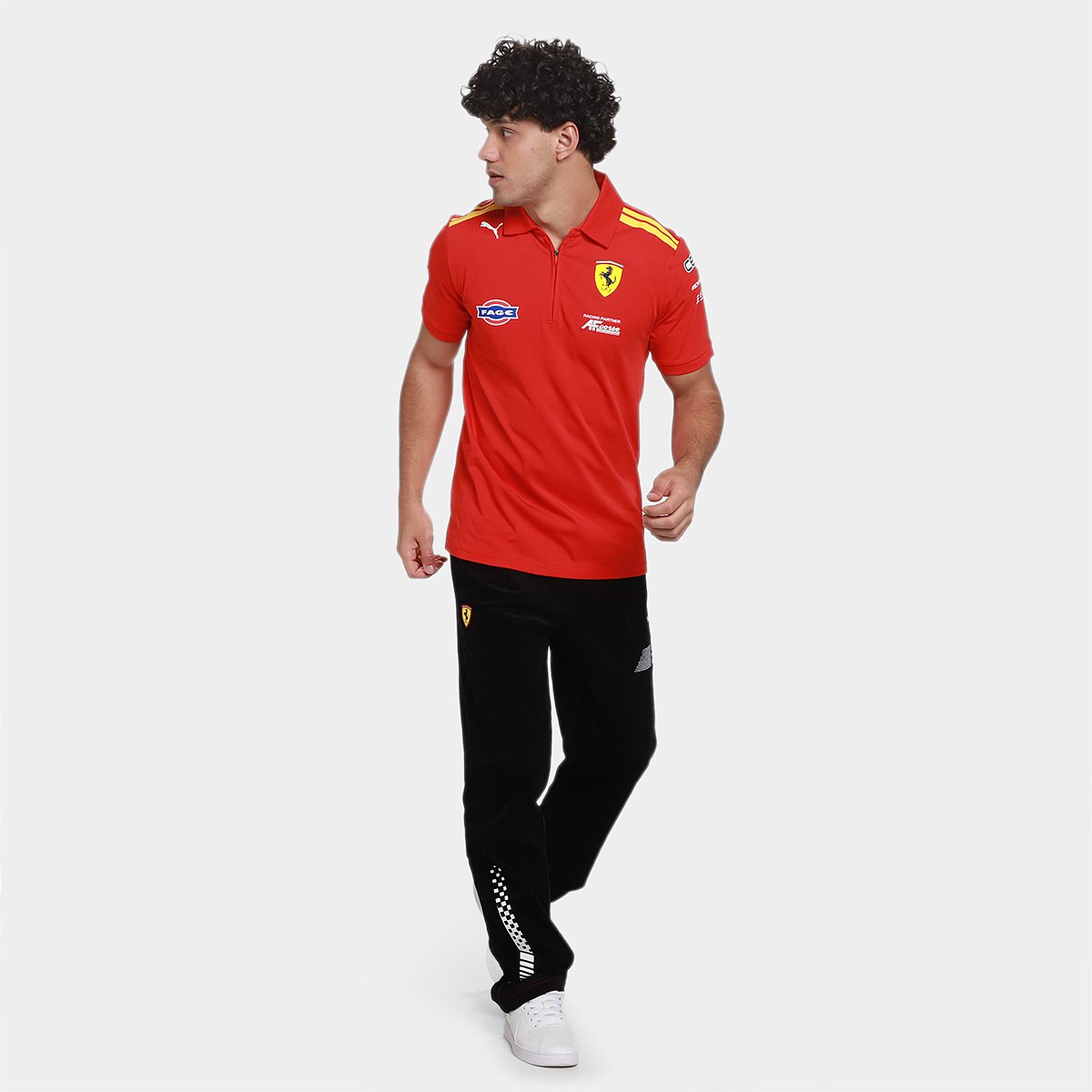 Camisa Polo Puma Ferrari Hypercar - 7