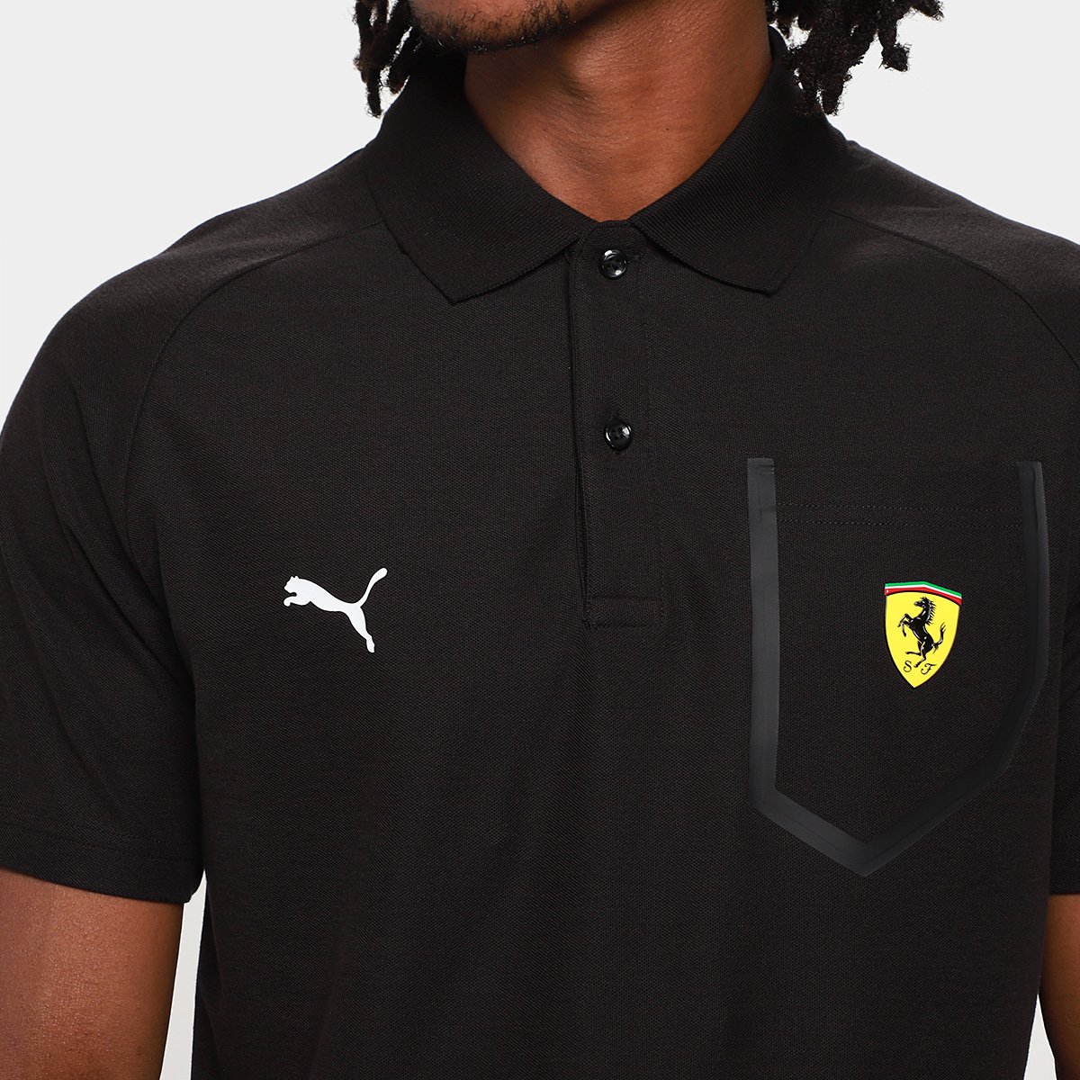Camisa Polo Puma Ferrari Tech Masculina - 2