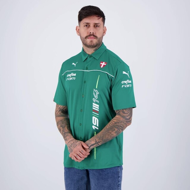 Camisa Polo Puma Palmeiras x Abel Motorsport