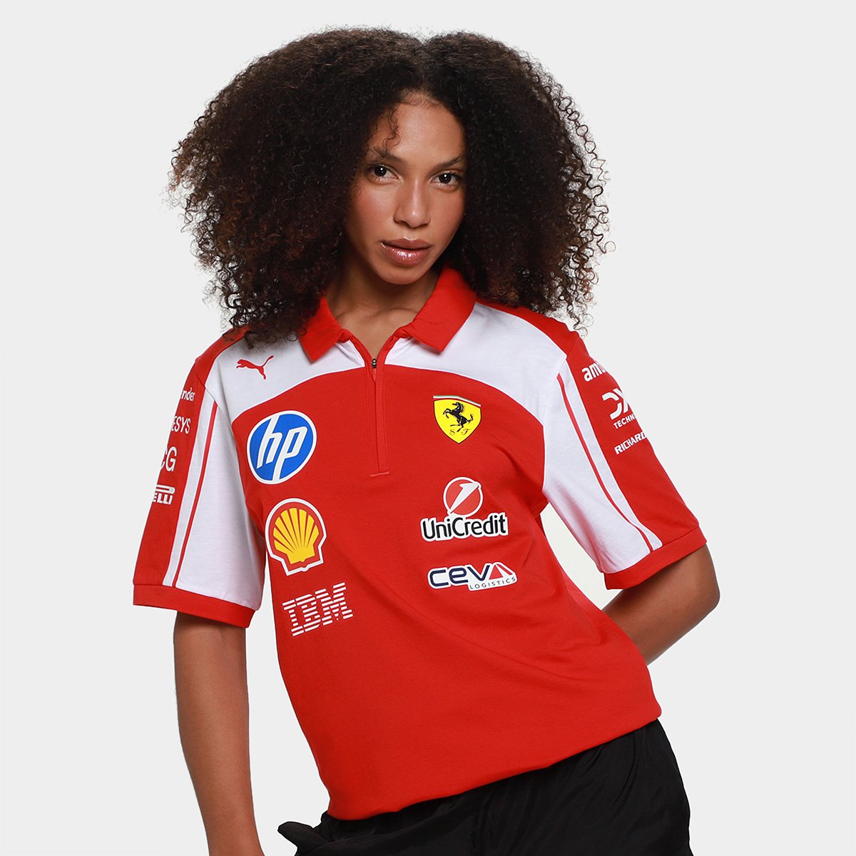 Camisa Polo Puma Scuderia Ferrari - 1