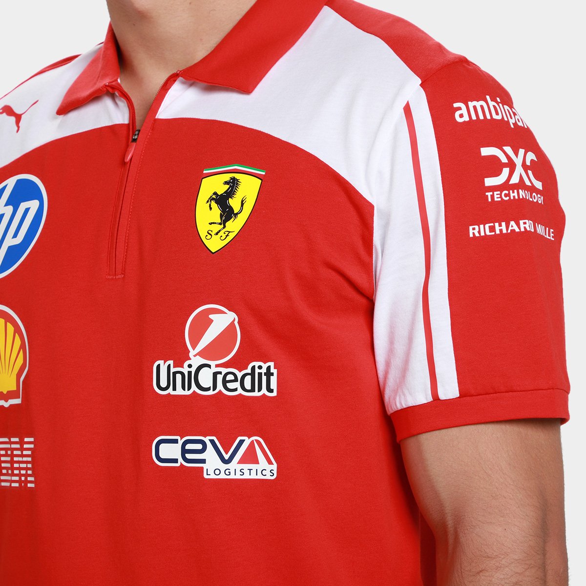 Camisa Polo Puma Scuderia Ferrari - 4