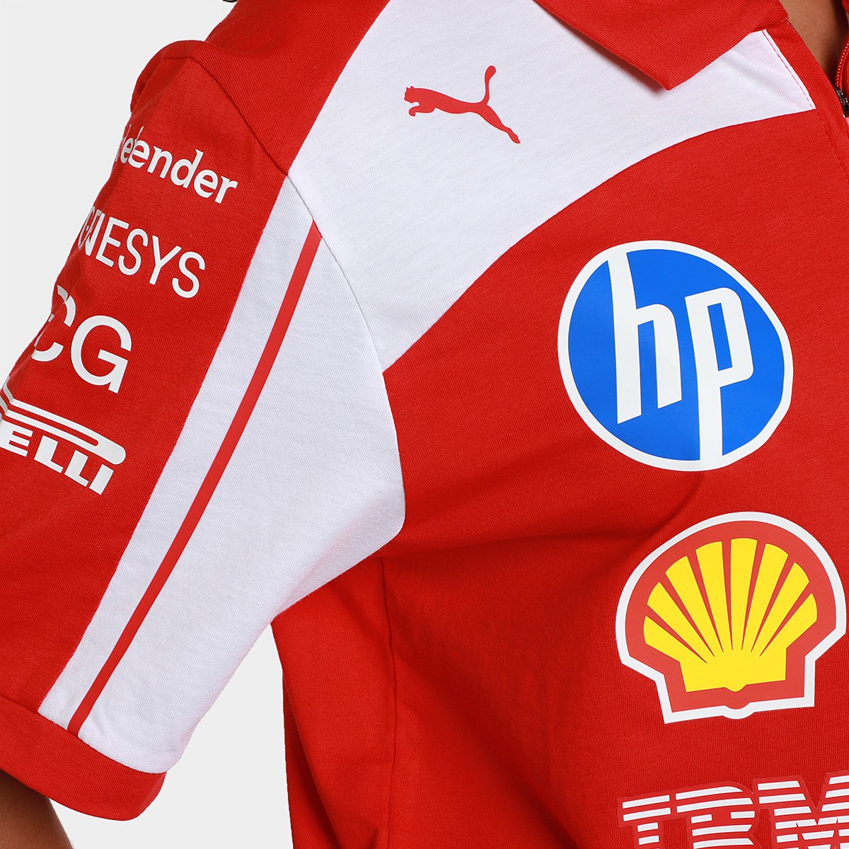 Camisa Polo Puma Scuderia Ferrari - 5