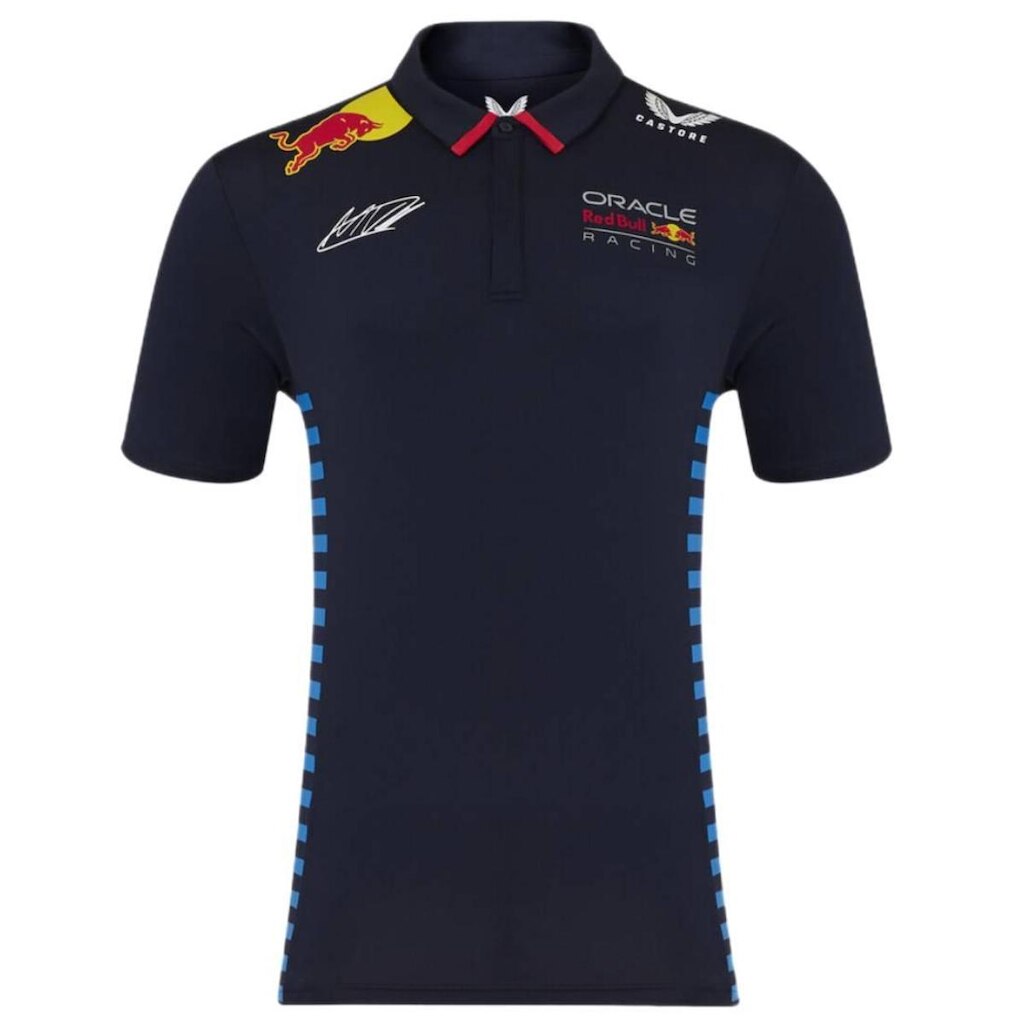 Camisa Polo RBR 2024 Max Verstappen Driver Azul