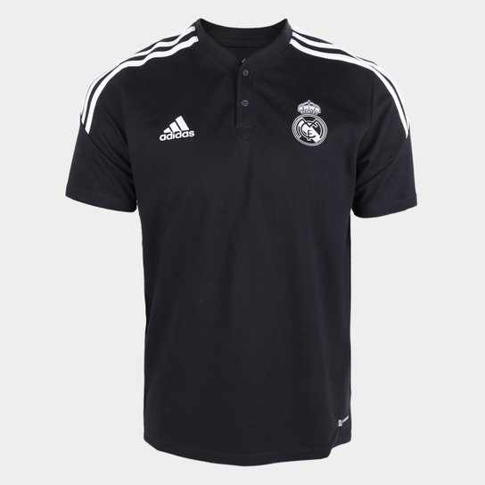 Camisa Polo Real Madrid Treino Adidas Masculina - Preto é ruim? Camisa Polo Real Madrid Treino Adidas Masculina - Preto é boa?