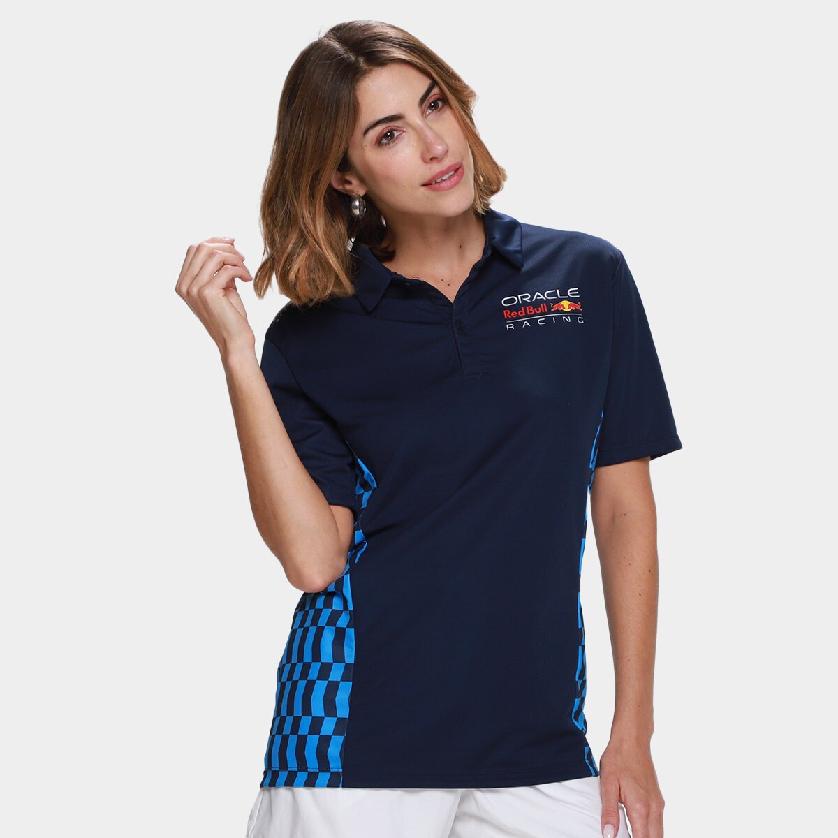 Camisa Polo Red Bull Teams MV1 - Azul | Netshoes
