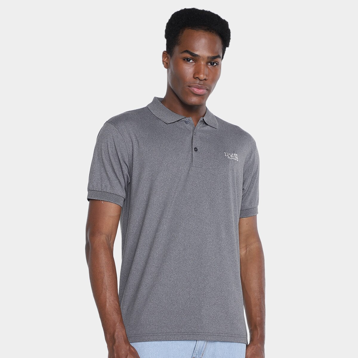 Polo　Sサイズ　グレーニット Camisa Polo Red Nose Casual Masculina - Chumbo | Netshoes