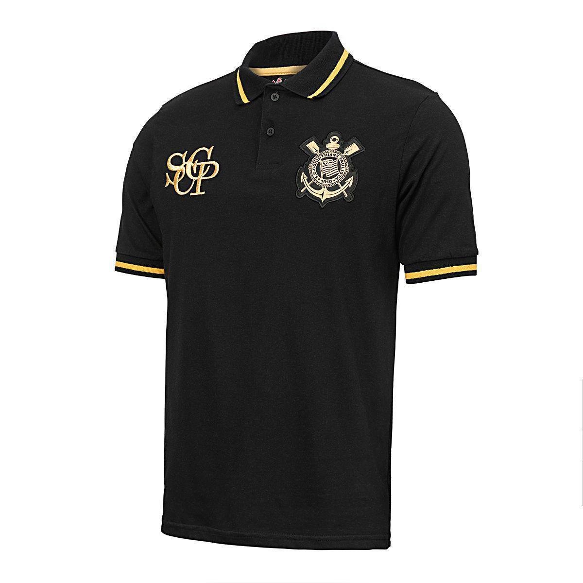 Camisa Polo Retrô Corinthians Ouro Masculina é ruim? Camisa Polo Retrô Corinthians Ouro Masculina é boa?