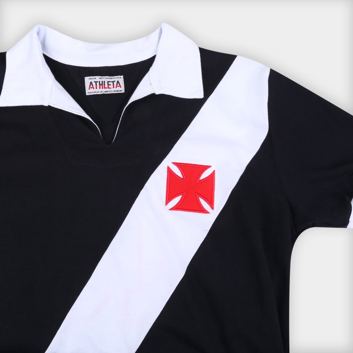 Camisa Polo Retrô Vasco 1960 Athleta Masculina - 3