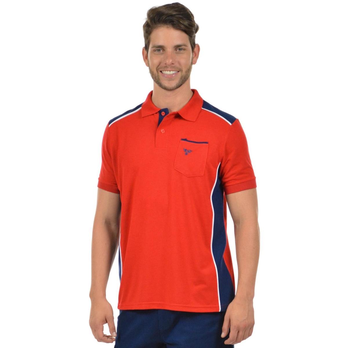 Menor preço em Camisa polo rio fenomenal(sem elasticidade) Vermelho P