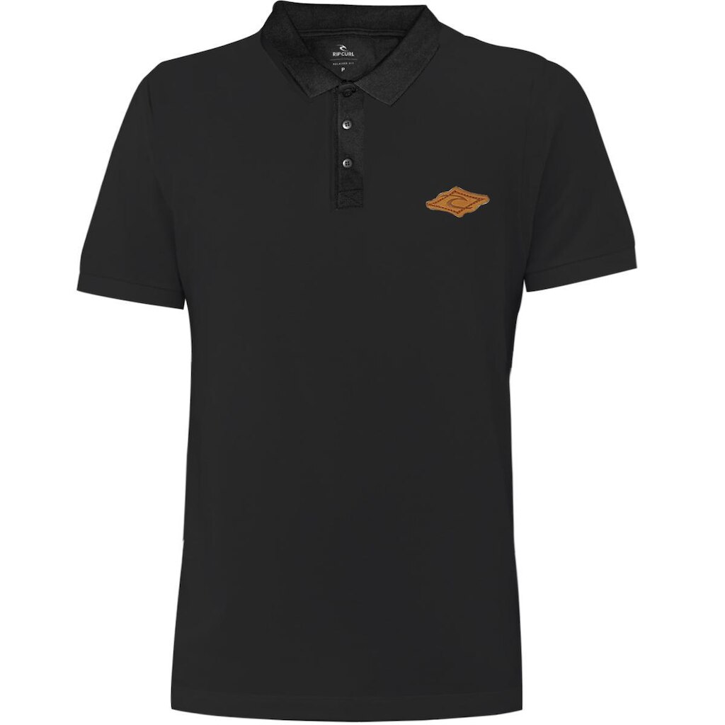 Camisa Polo Rip Curl Brand Blade Black