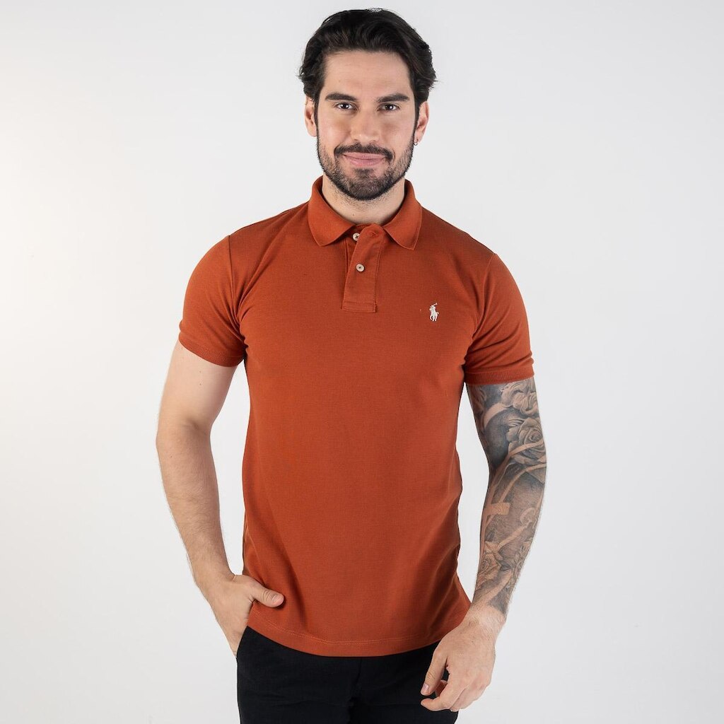 Camisa Polo RL Terracota