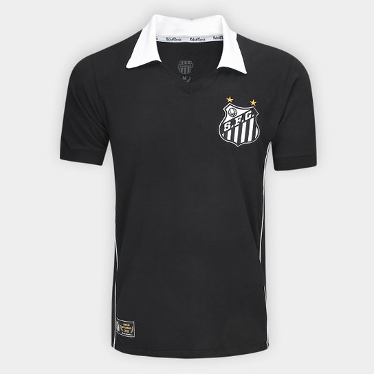 Camisa Polo Santos 2010 Retrômania Masculina