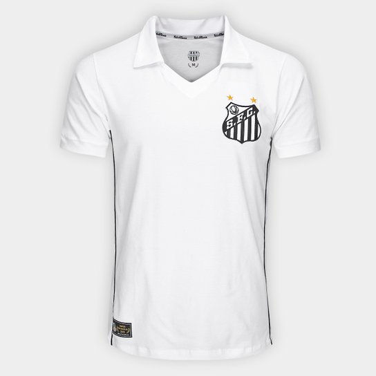 Camisa Polo Santos 2010 Retrômania Masculina