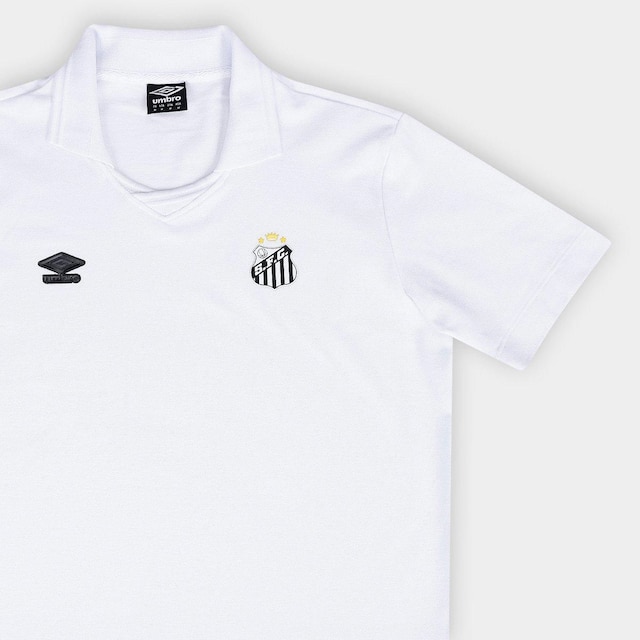 Camisa Polo Santos 25/26 Viagem Umbro Masculina