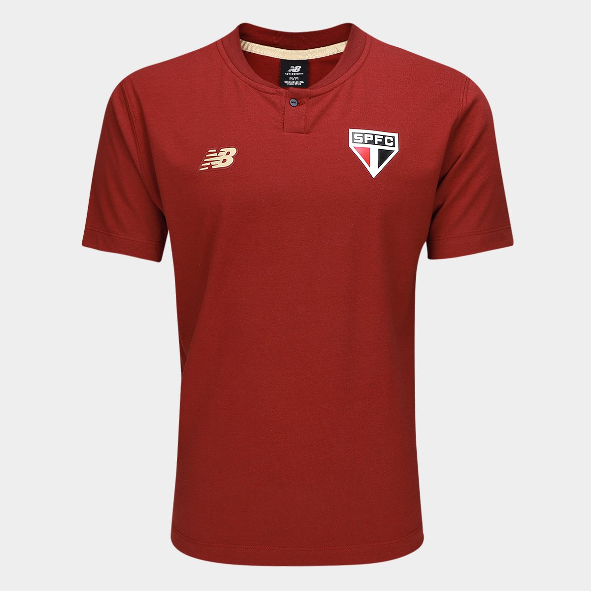 Camisa Polo São Paulo 25/26 Viagem New Balance Masculina