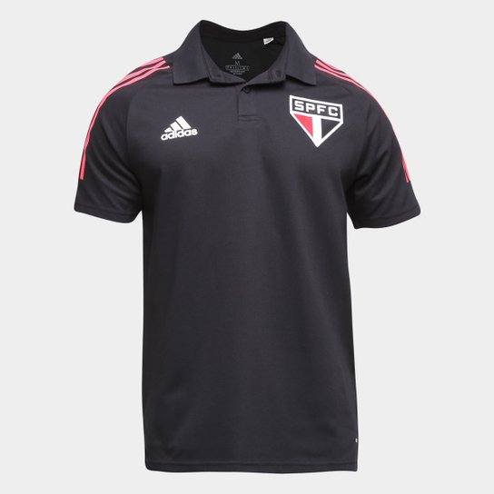 Camisa Polo São Paulo Viagem 21/22 Adidas Masculina - Preto é ruim? Camisa Polo São Paulo Viagem 21/22 Adidas Masculina - Preto é boa?