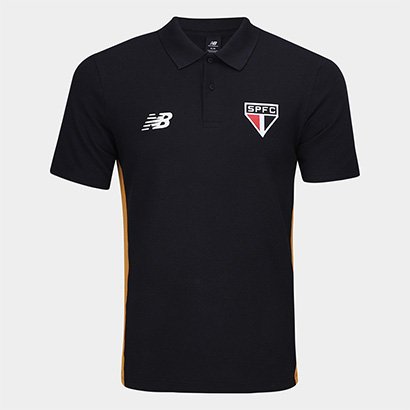 Camisa Polo São Paulo Viagem 26/27 New Balance Masculino - Masculino