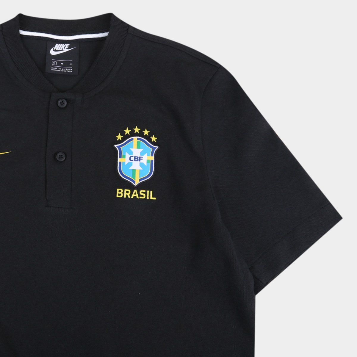 Camisa Nike Seleção Brasileira Preta Recepção Caminhão batido Semear camisa polo seleção brasileira cbf
