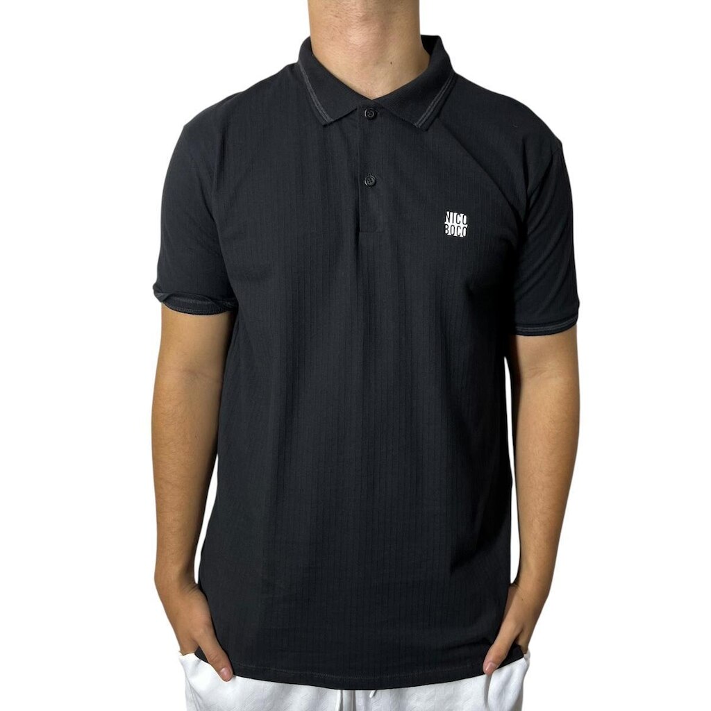 Camisa Polo Slim Fit Sole- Nicoboco
