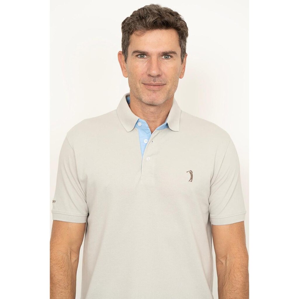 Camisa Polo Soft Grey Lisa Aleatory