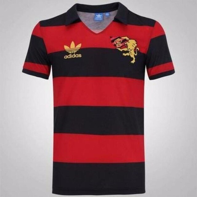 Camisa Pólo Sport Recife Retrô Algodão 50 Anos