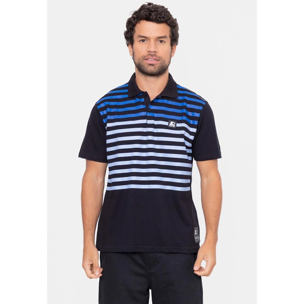Camisa Polo Starter Piquet Estampada Masculino