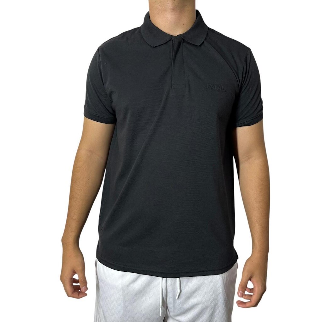 Camisa Polo Textura- Fatal Surf