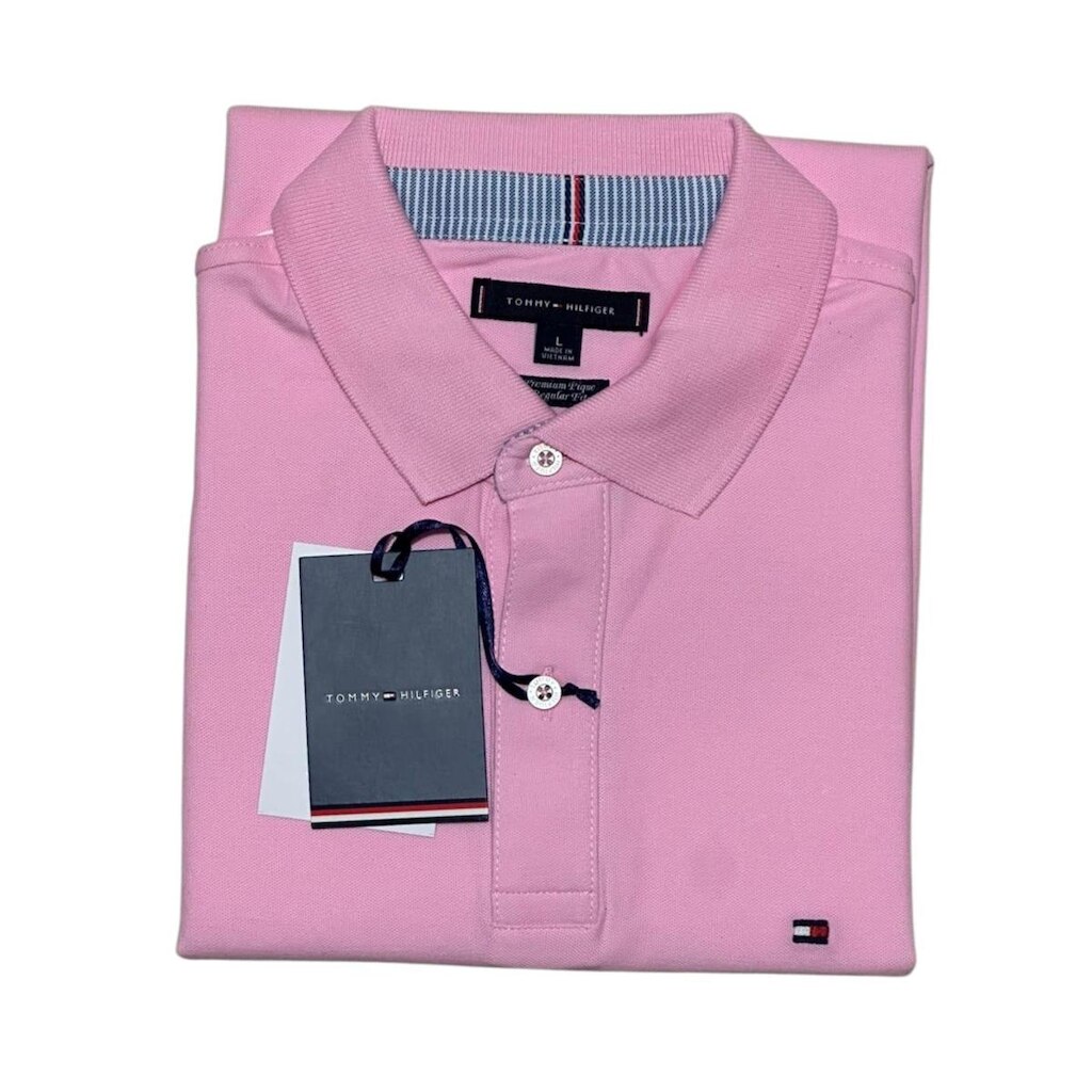 Camisa Polo Tommy H Masculina Regular Fit