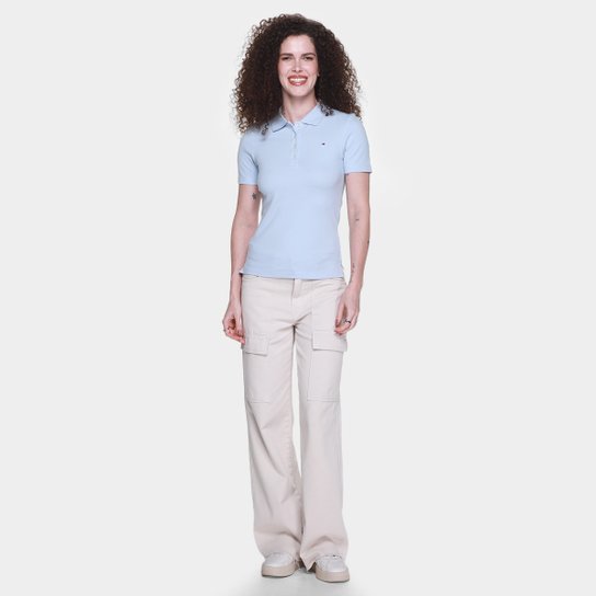 Camisa Polo Tommy Hilfiger 1985 Feminina