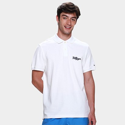 Camisa Polo Tommy Hilfiger Graphic Masculina - Masculino