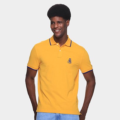 Camisa Polo Tommy Hilfiger Holiday Crest Masculina - Masculino