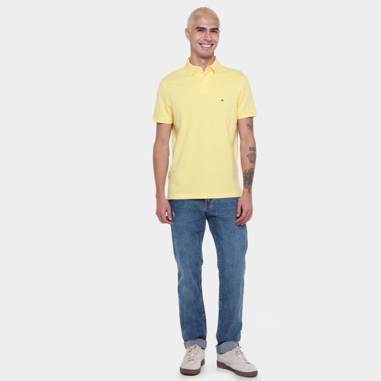 Camisa Polo Tommy Hilfiger IM 1985 Regular Season Masculina