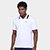 Camisa Polo Tommy Hilfiger Placket Masculina - Branco