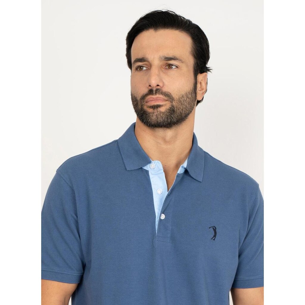 Camisa Polo True Navy Lisa Aleatory