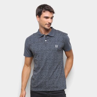 Camisa Polo Ultimato Básica Estampada Masculina