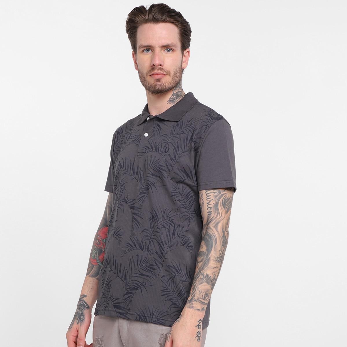 Camisa Polo Ultimato Estampada Masculina