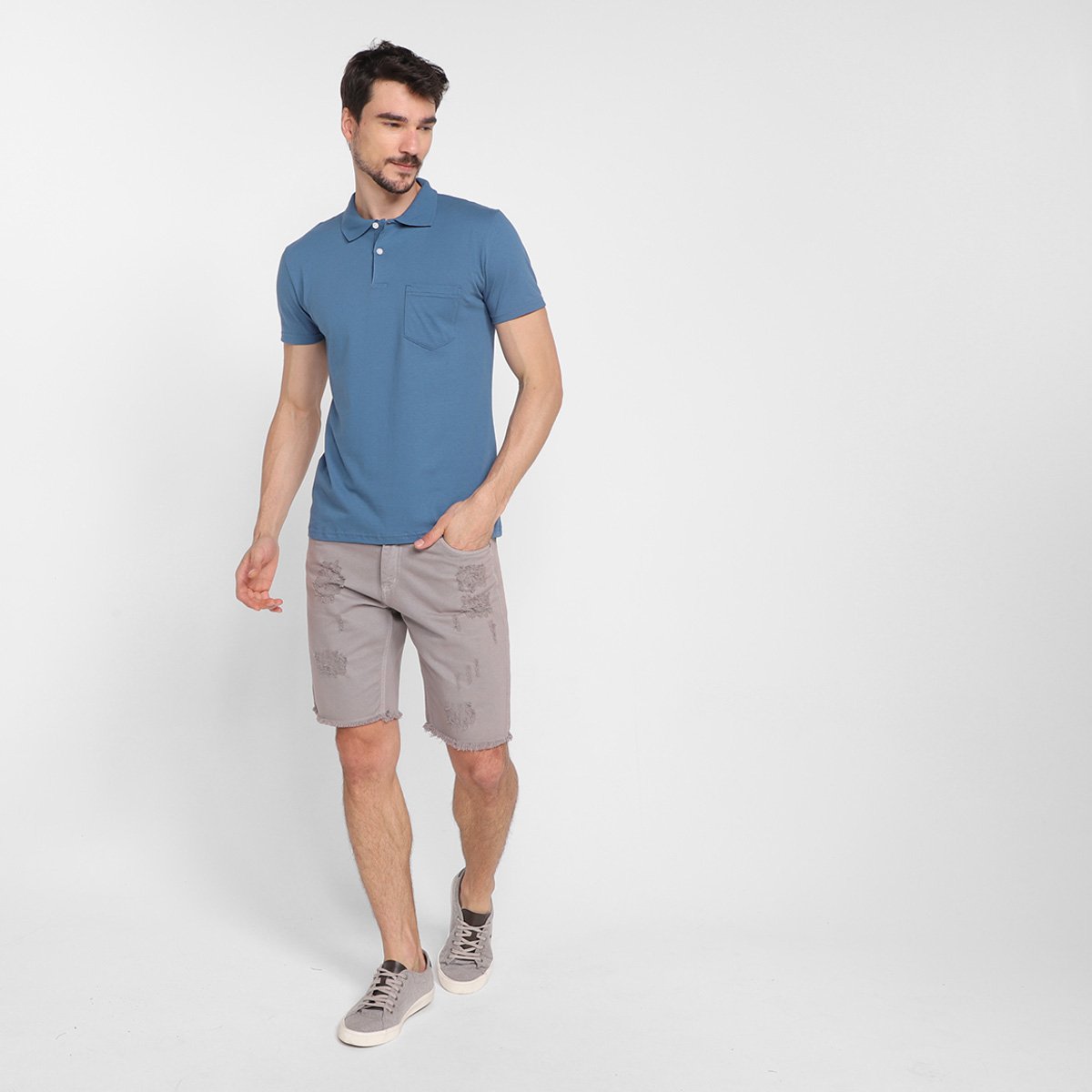 Camisa Polo Ultimato Lisa Masculina - 3