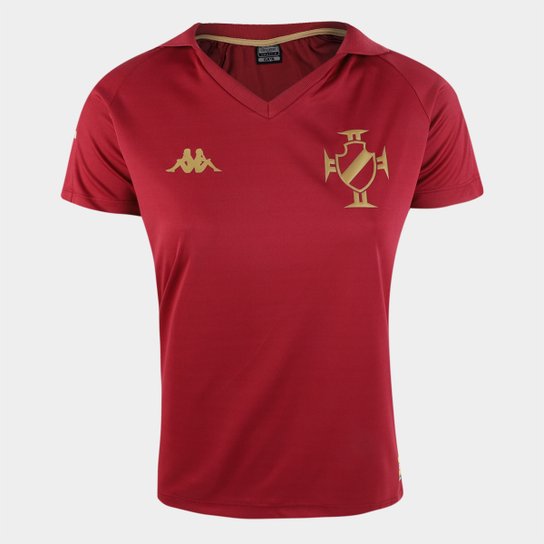 Camisa Polo Vasco Kappa Golden Feminina - Bordô é ruim? Camisa Polo Vasco Kappa Golden Feminina - Bordô é boa?