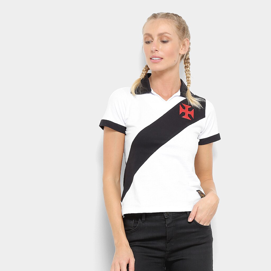 Camisa Polo Vasco Paris Feminino