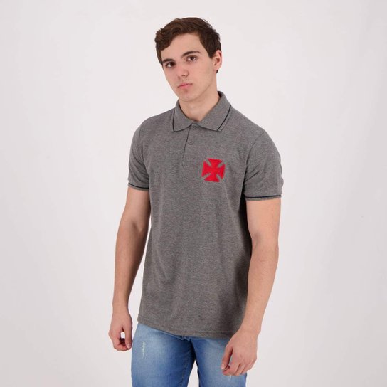 Camisa Polo Vasco Piquet Kehl Masculina - Cinza é ruim? Camisa Polo Vasco Piquet Kehl Masculina - Cinza é boa?