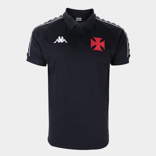 Camisa Polo Vasco Viagem 20/21 Comissão Técnica Kappa Masculina - Preto é ruim? Camisa Polo Vasco Viagem 20/21 Comissão Técnica Kappa Masculina - Preto é boa?
