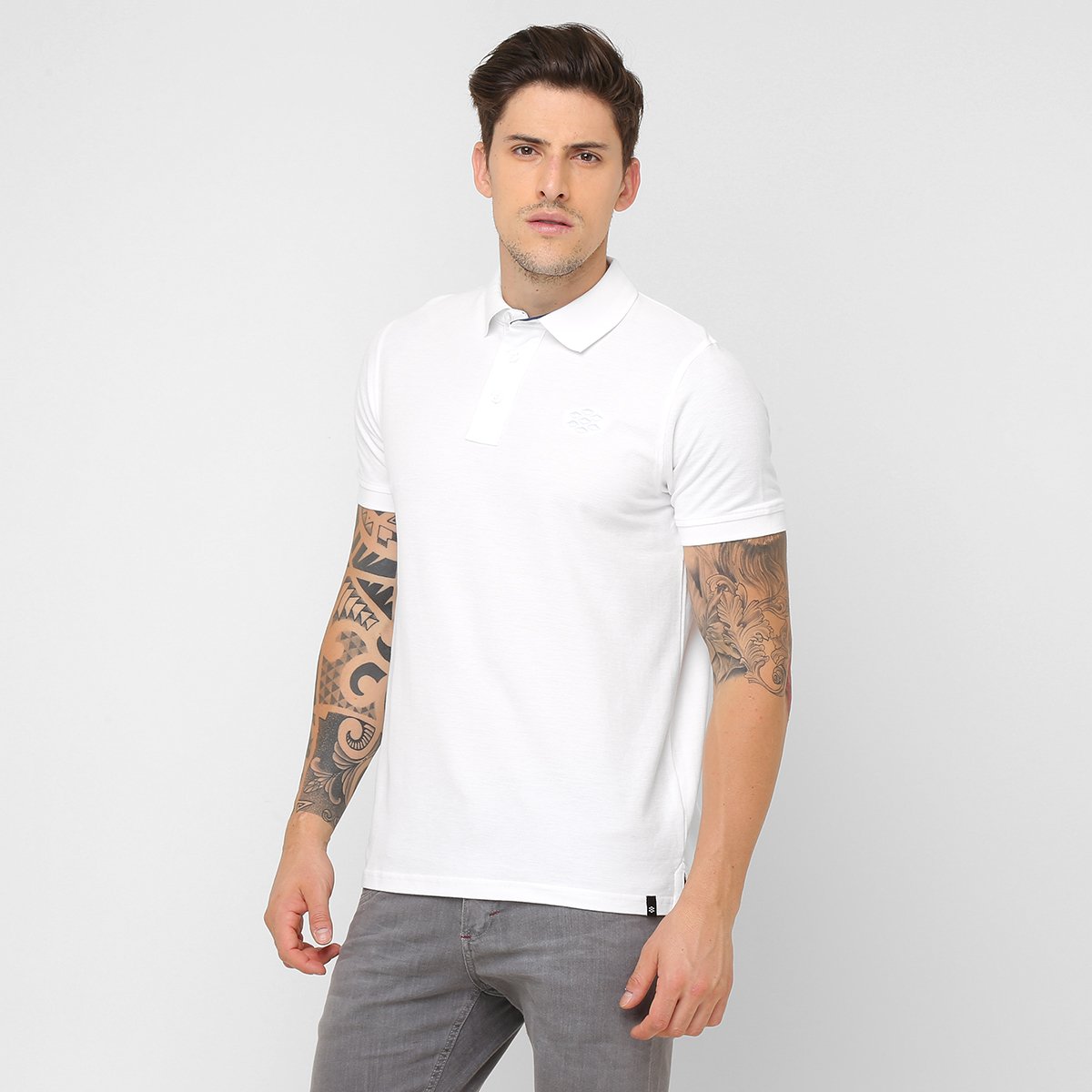 camisa polo zebra