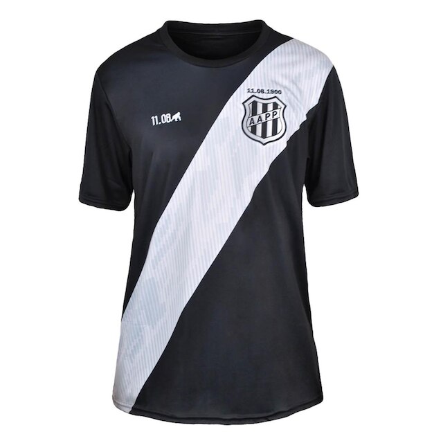 Camisa Ponte Preta 2021 Supporter Preta Oficial - Preto Menor preço em Camisa Ponte Preta 2021 Supporter Preta Oficial - Preto