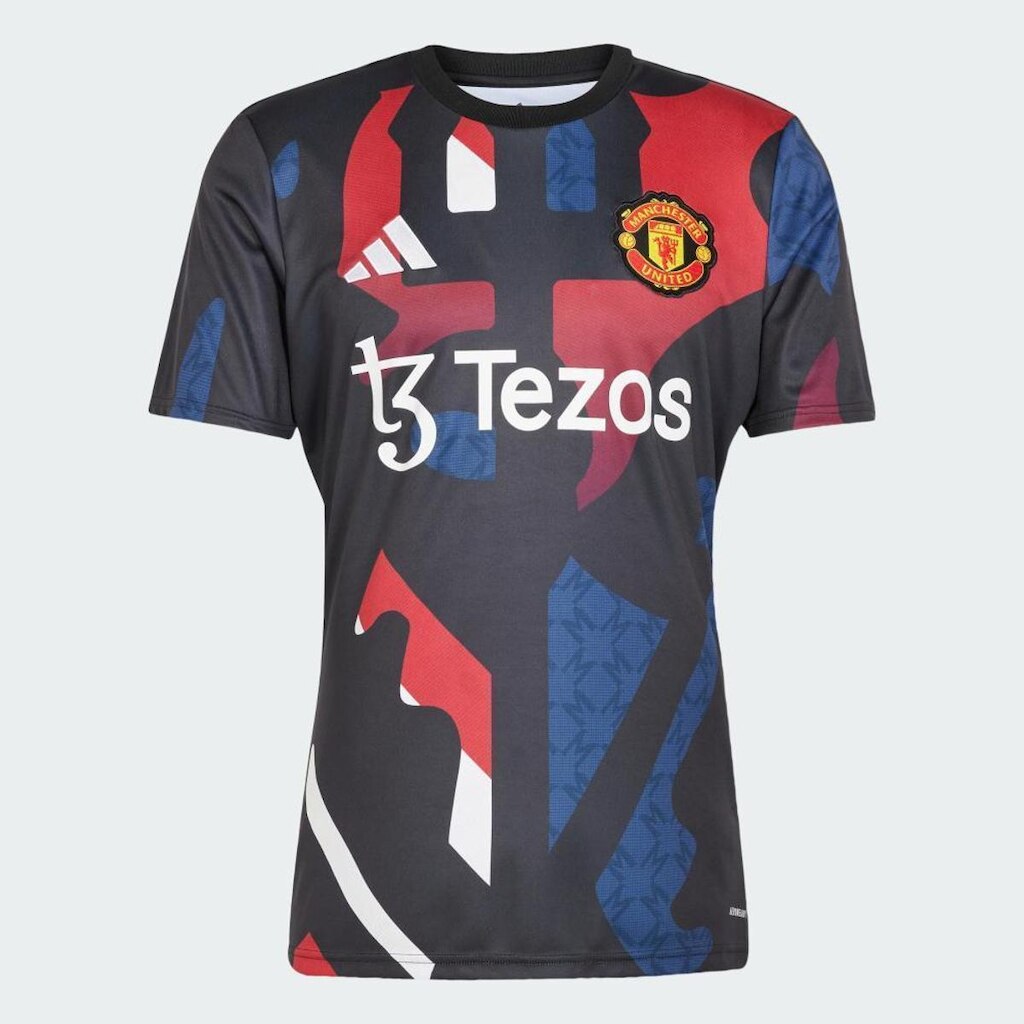 Camisa Pré-Jogo Manchester United 24/25 Adidas Masculina