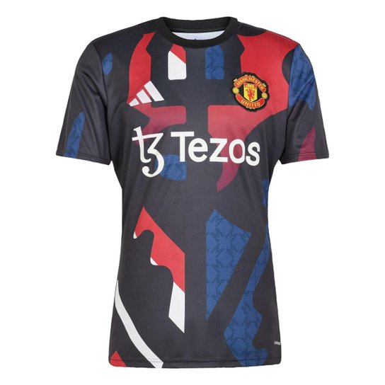 Camisa Pré-Jogo Manchester United 24/25 Adidas Masculina